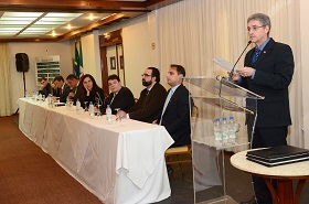 Conselheiro Orlando Rochadel prestigia evento sobre planejamento estrat&eacute;gico no MP/RS