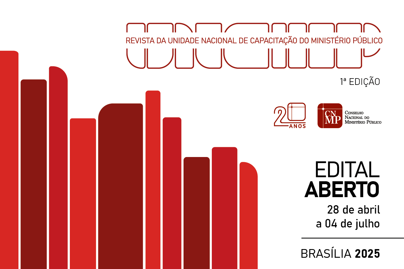 Prorrogado o prazo para artigos sobre os 20 anos do CNMP e os princípios institucionais do MP na era digital 