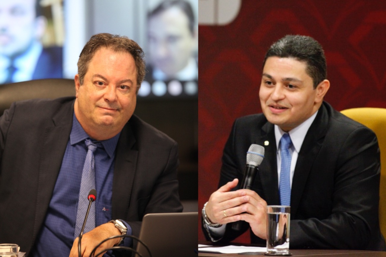 Marcelo Weitzel e Silvio Amorim