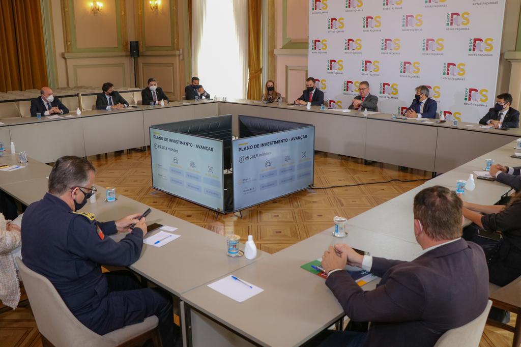 Integrantes do CNMP e do MPRS são recebidos por lideranças da área de segurança pública