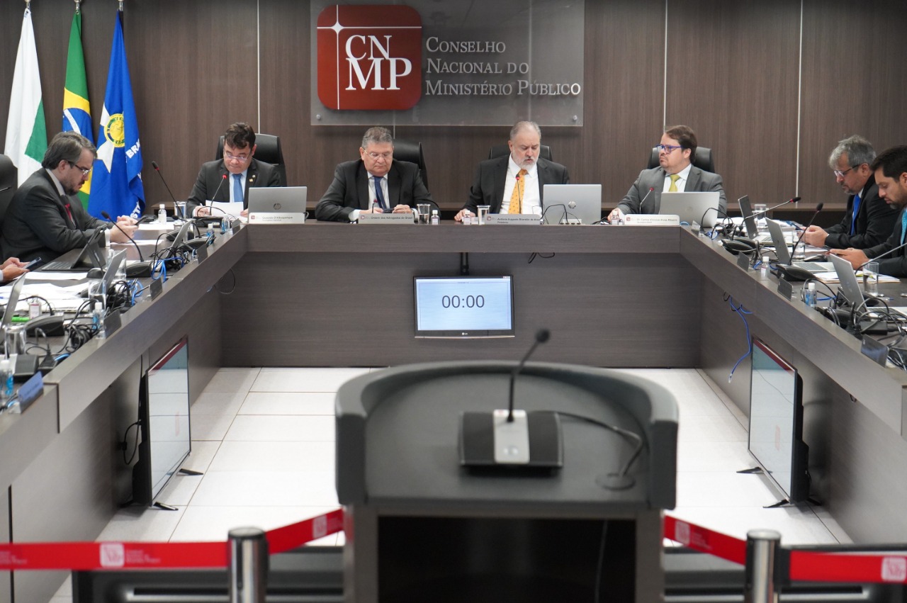 Augusto Aras no Plenário do CNMP