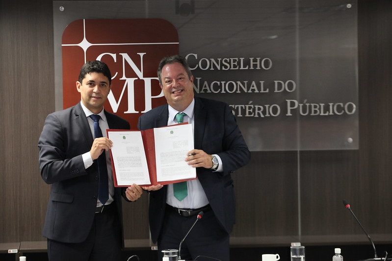 CNMP e CGU celebram acordo de cooperação técnica para desenvolver inovações de tecnologia em segurança pública 