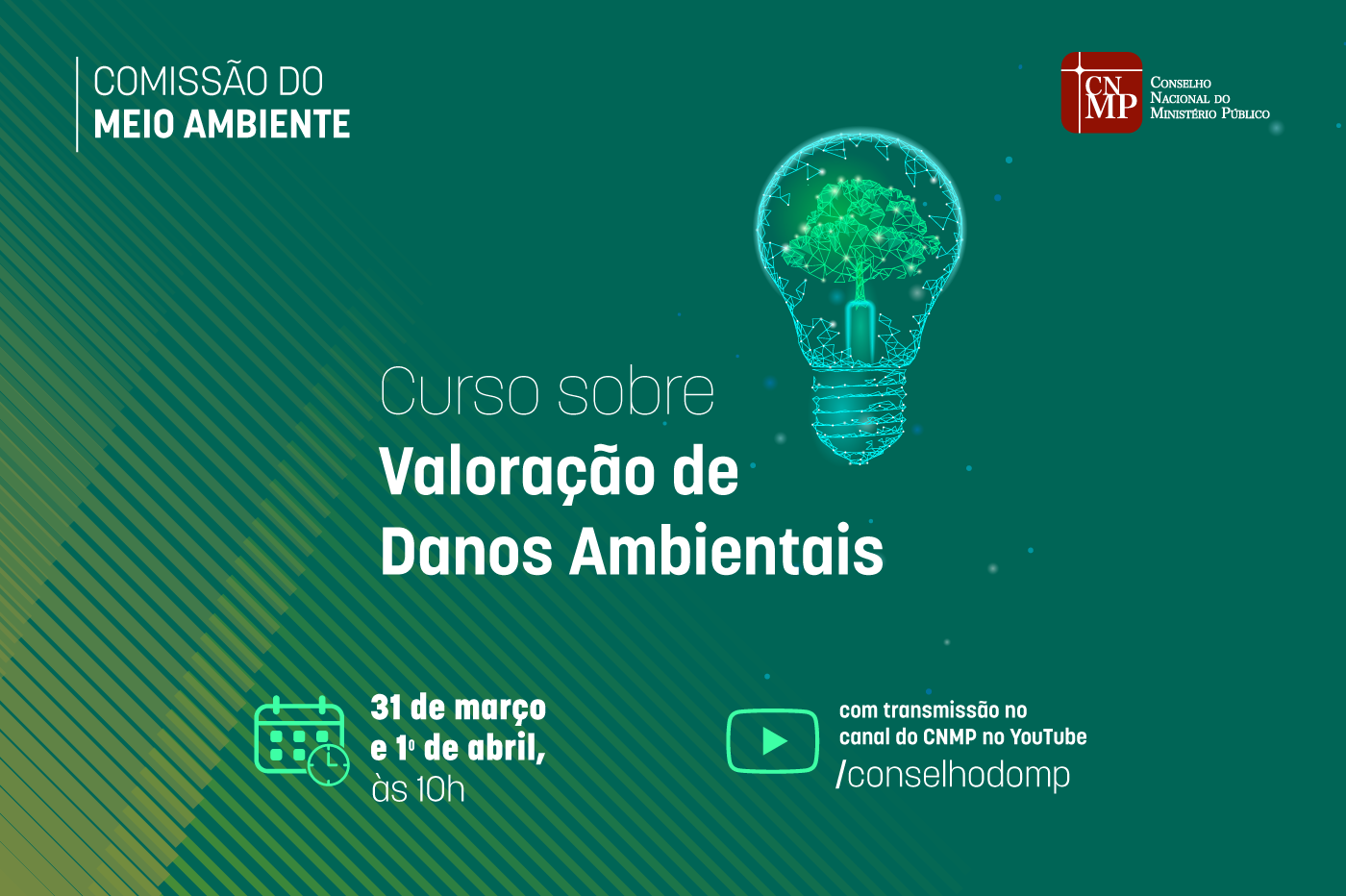 CNMP abre inscrições para curso sobre valoração de danos ambientais 