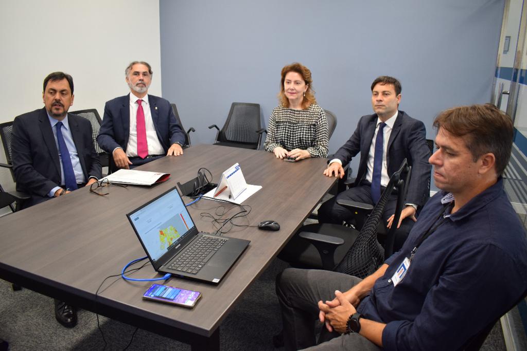 Conselheiro presidente da Comissão da Saúde do CNMP conhece ferramenta digital do TJ do Rio Grande do Norte 