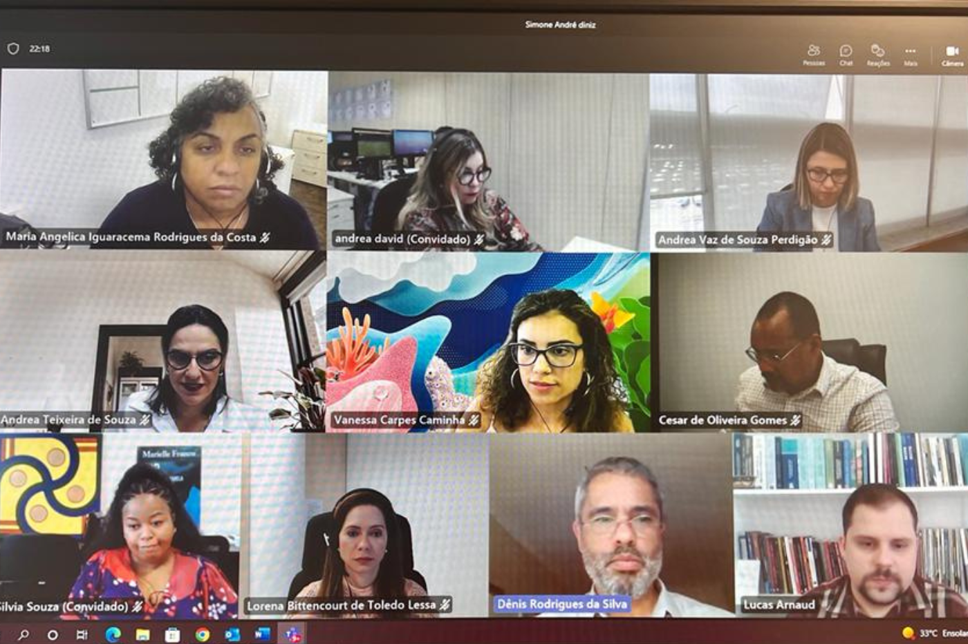 Comissão de Defesa dos Direitos Fundamentais do CNMP discute recomendação da Comissão Interamericana de Direitos Humanos no caso Simone Diniz