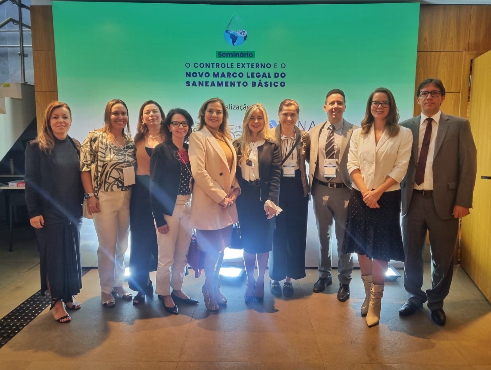 Controle externo do Novo Marco Legal do Saneamento Básico foi tema de seminário com participação de 23 representantes do Ministério Público 