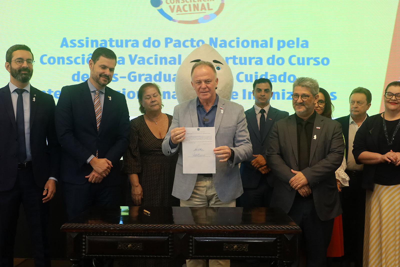 Espírito Santo assina Pacto Nacional pela Consciência Vacinal   