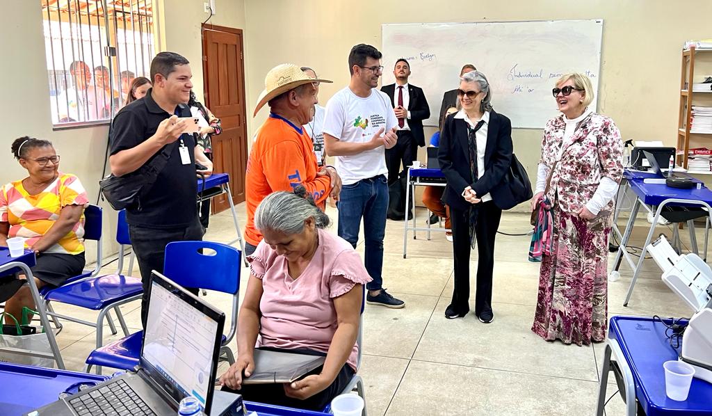 Presidente do STF e do CNJ acompanha itinerância de serviços públicos e judiciais em São Félix do Xingu/PA 