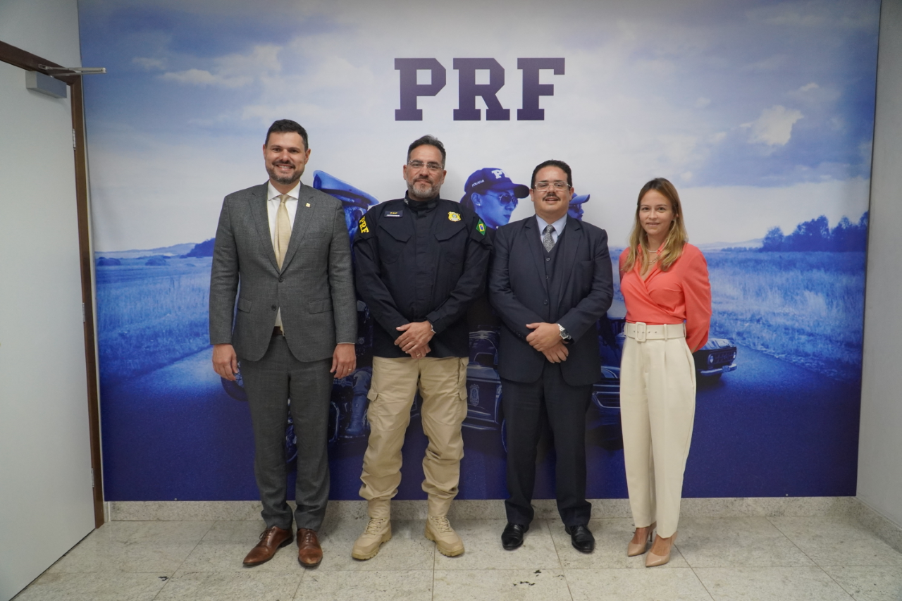 Comissão do CNMP e PRF tratam de execução de acordo, além de debaterem pautas e parcerias entre as instituições 