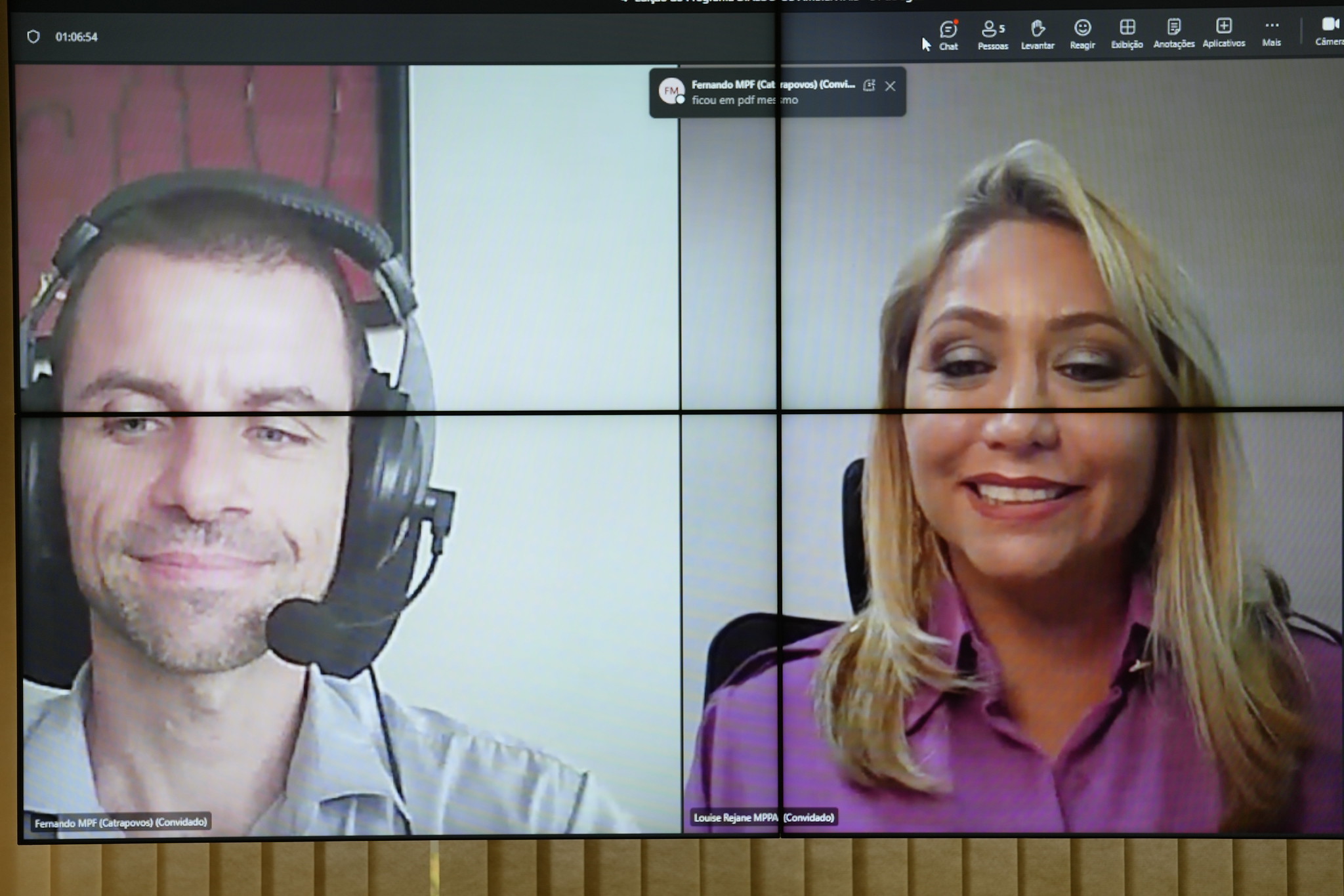 “O Ministério Público vem trabalhando para que haja resolutividade”, diz procurador da República durante o programa Diálogos Ambientais 