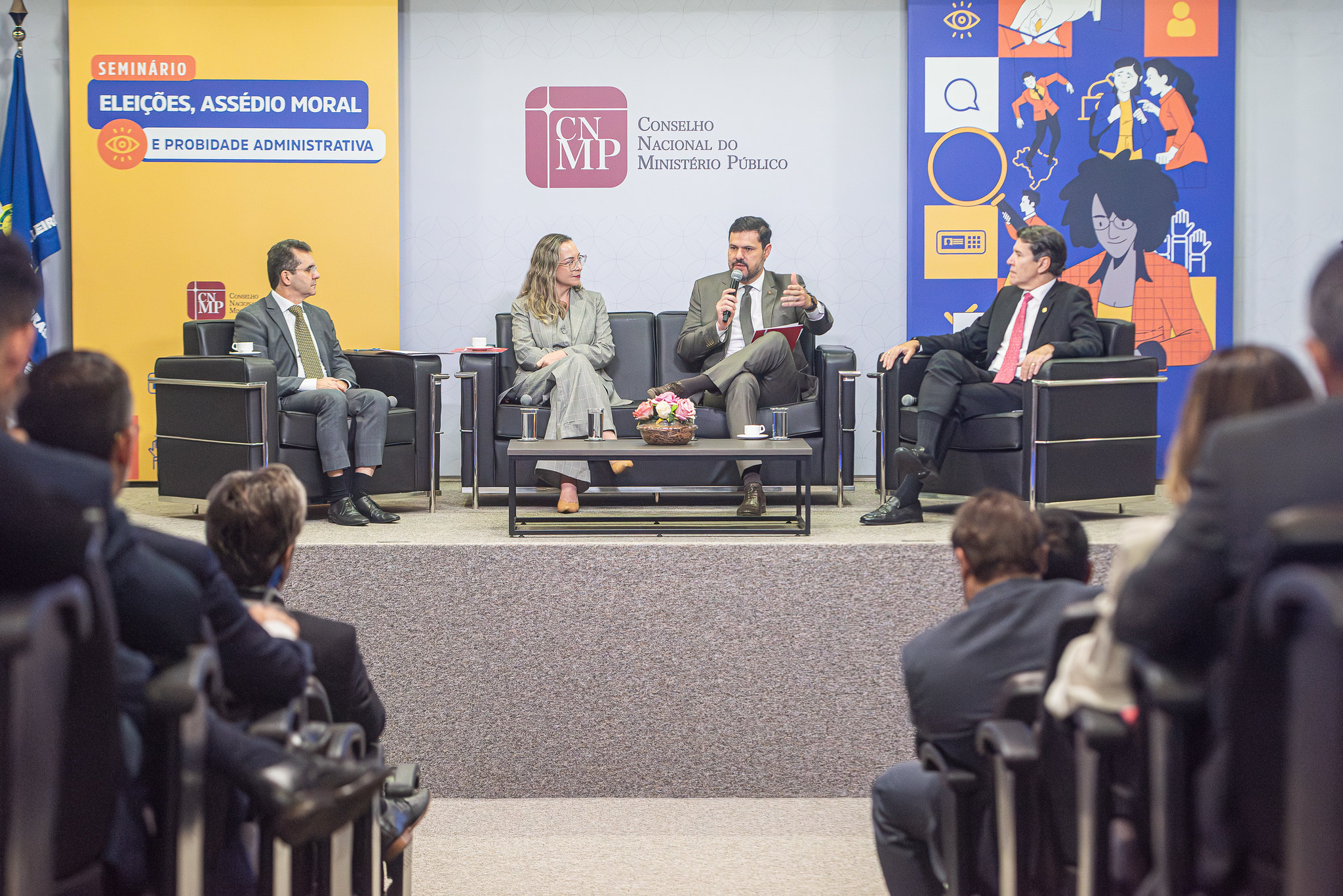 CNMP promove seminário sobre assédio moral eleitoral e probidade administrativa 