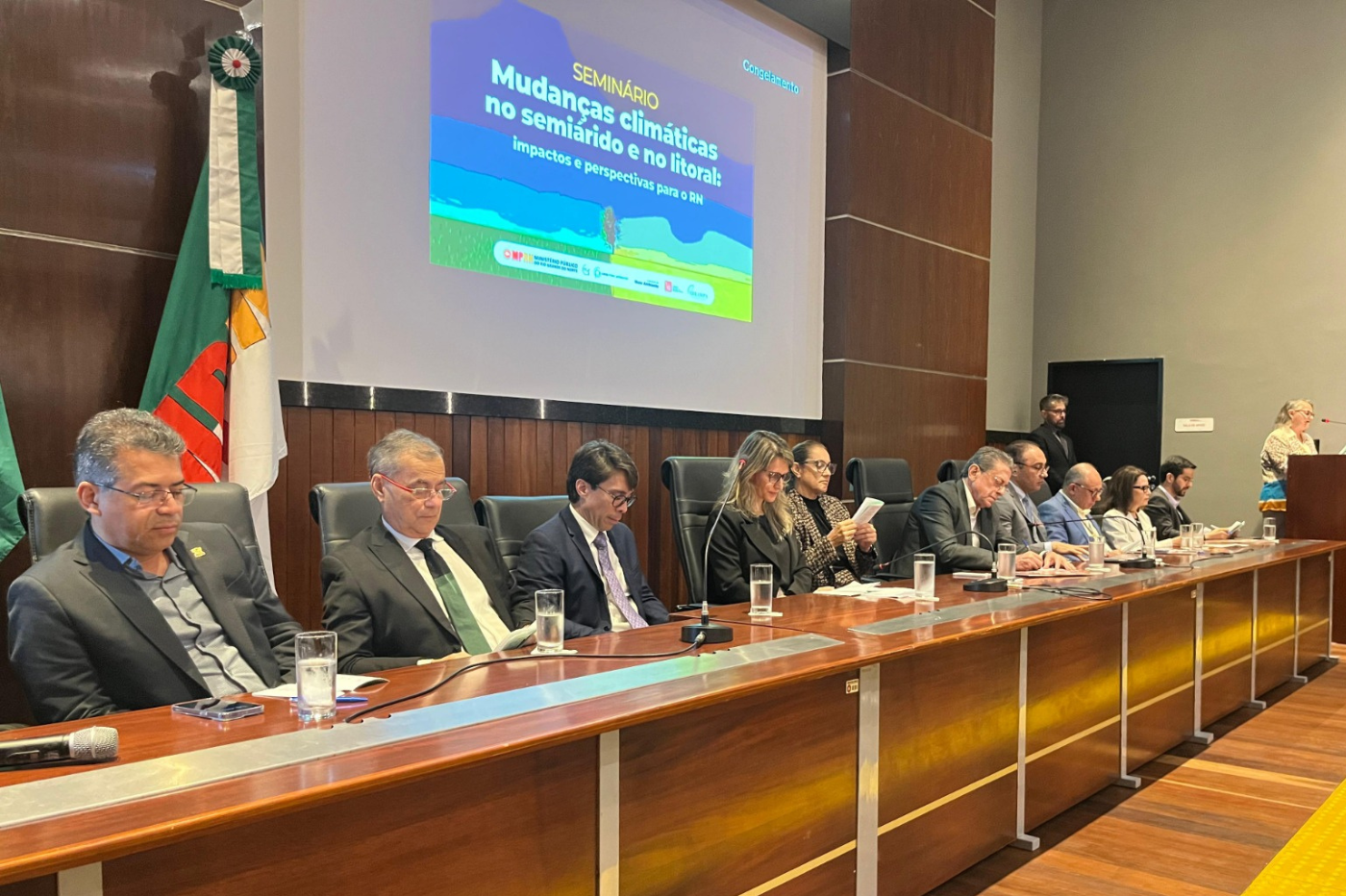 Mudanças climáticas no semiárido e no litoral do RN foi tema de seminário promovido pelo MPRN com apoio do CNMP 