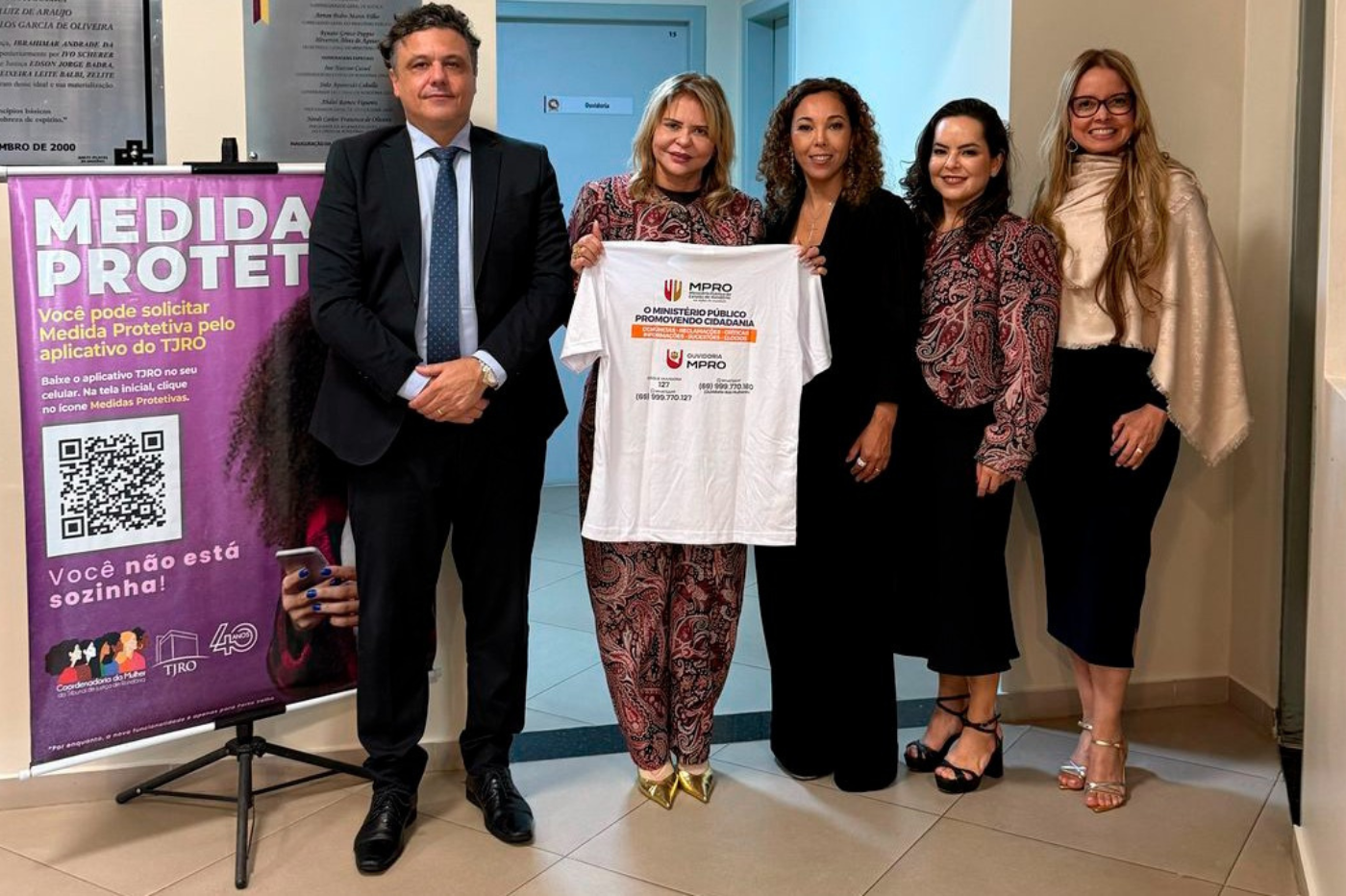 Ouvidora Nacional do MP, conselheira Ivana Cei, conhece a Ouvidoria-Geral do Ministério Público de Rondônia 