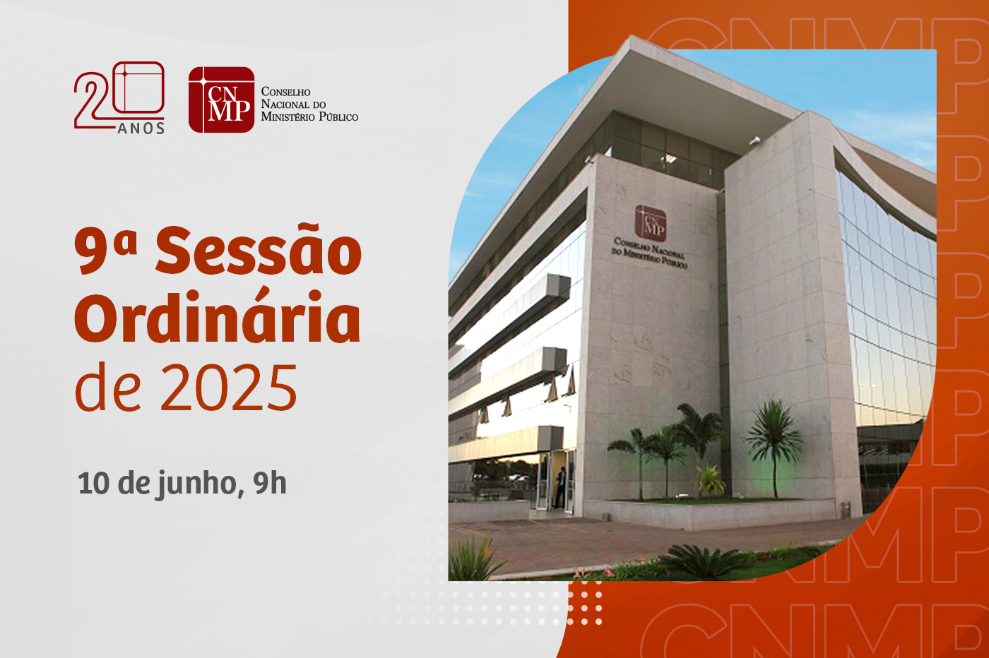 CNMP publica a pauta da sessão ordinária de 10 de junho 