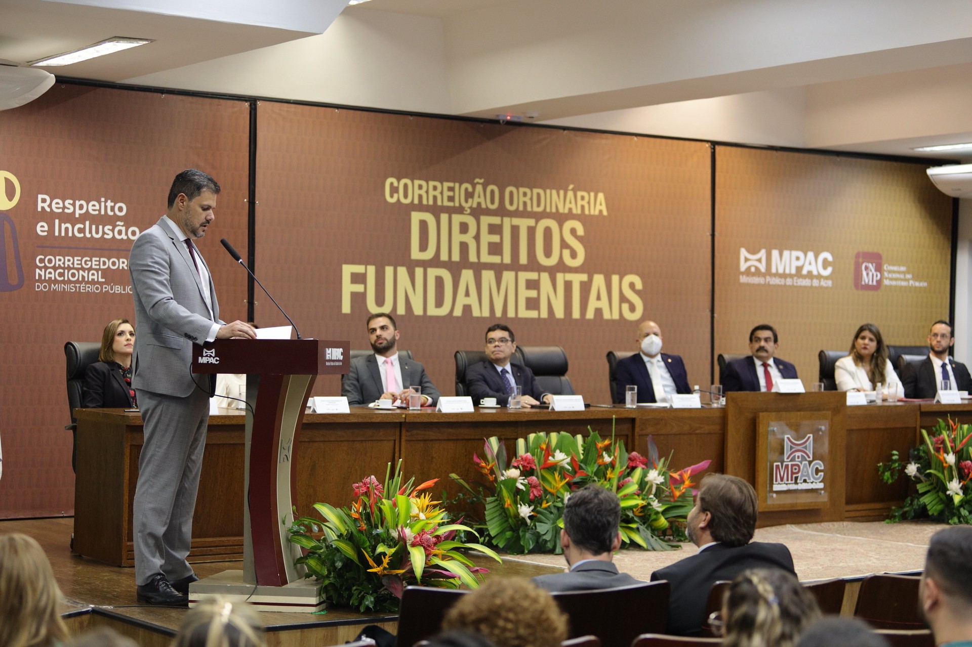 Corregedoria Nacional realiza correição no MPAC e ciclo de debates sobre direitos fundamentais  