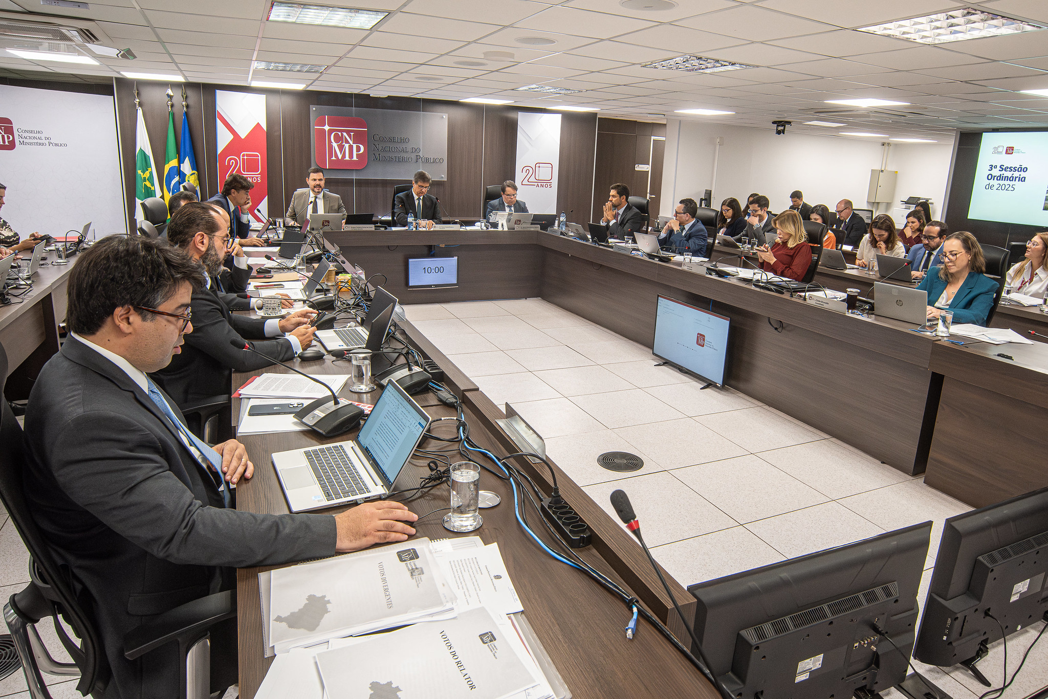 Plenário do CNMP julga 30 processos na 3ª Sessão Ordinária de 2025 