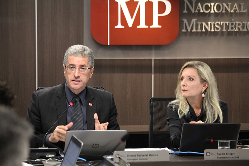 Corregedor Nacional Orlando Rochadel