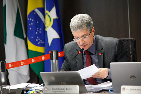 Corregedor Nacional Orlando Rochadel